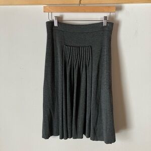 Gorgeous Akris cashmere and silk skirt